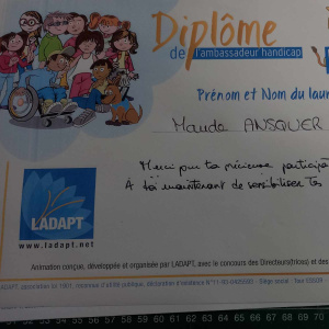 Sensibilisation au handicap 28